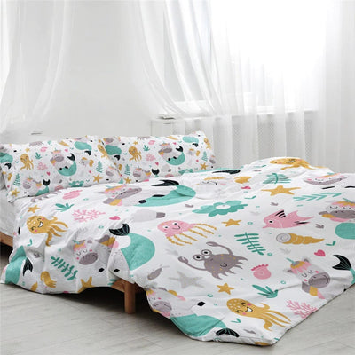 Quilt Met Eenhoornprint