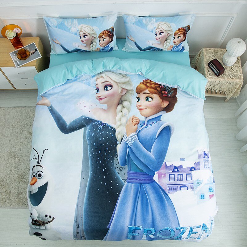 Anna, Elsa, Olaf Beddengoedset