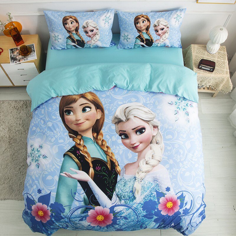 Blauwe Anna En Elsa Beddengoedset