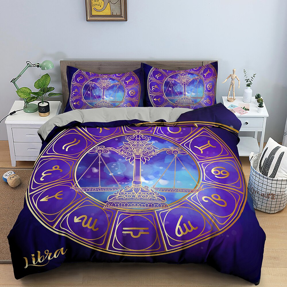 Violet Libra Astrologie Dekbedovertrek