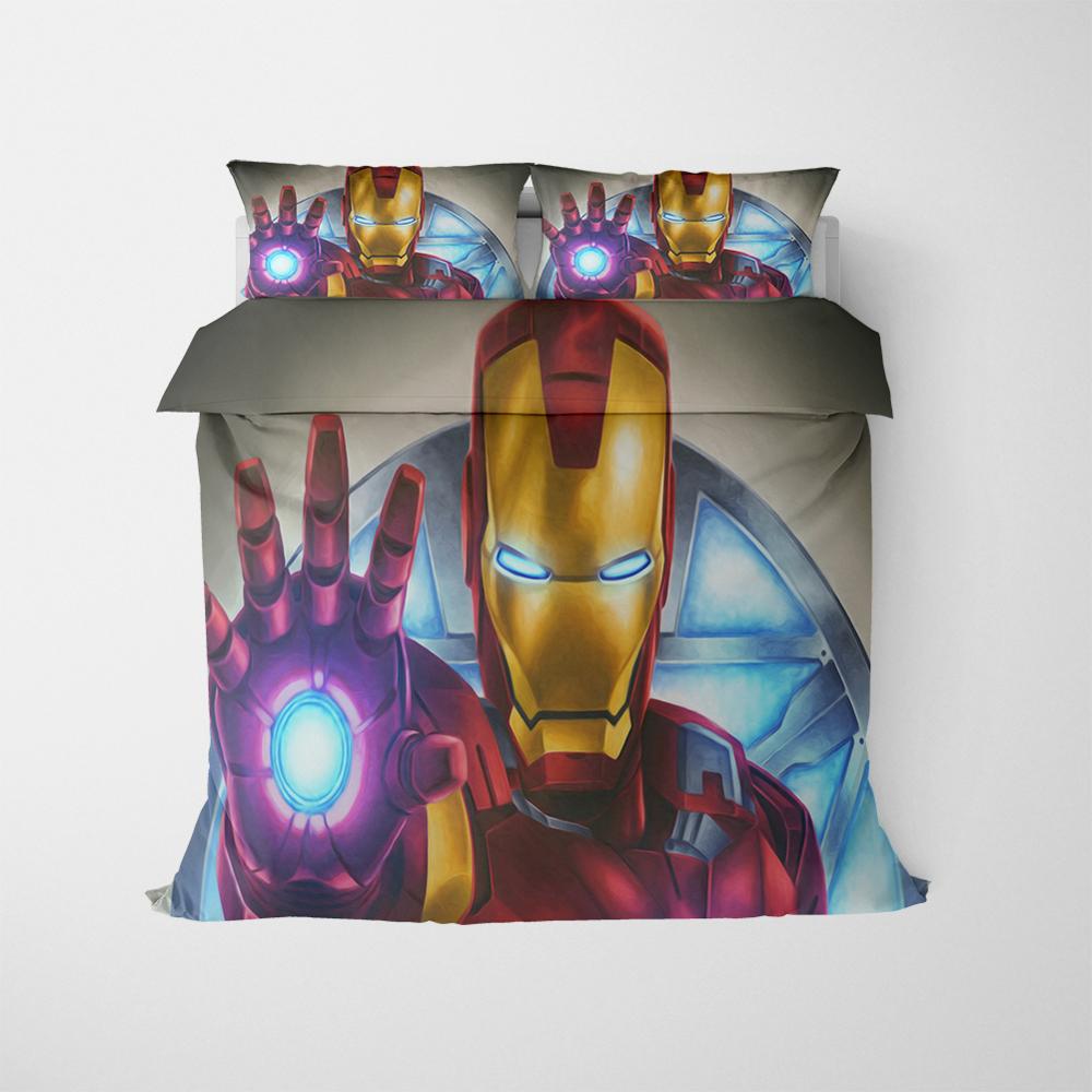 Dekbedovertrek Avengers Head Iron Man