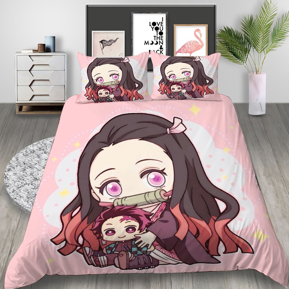 Nezuko Doll Demon Slayer Dekbedovertrek