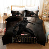 Dekbedovertrek Disney Marvel Black Panther Zwart