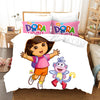 Dekbedovertrek Dora The Explorer En Witte Babouche