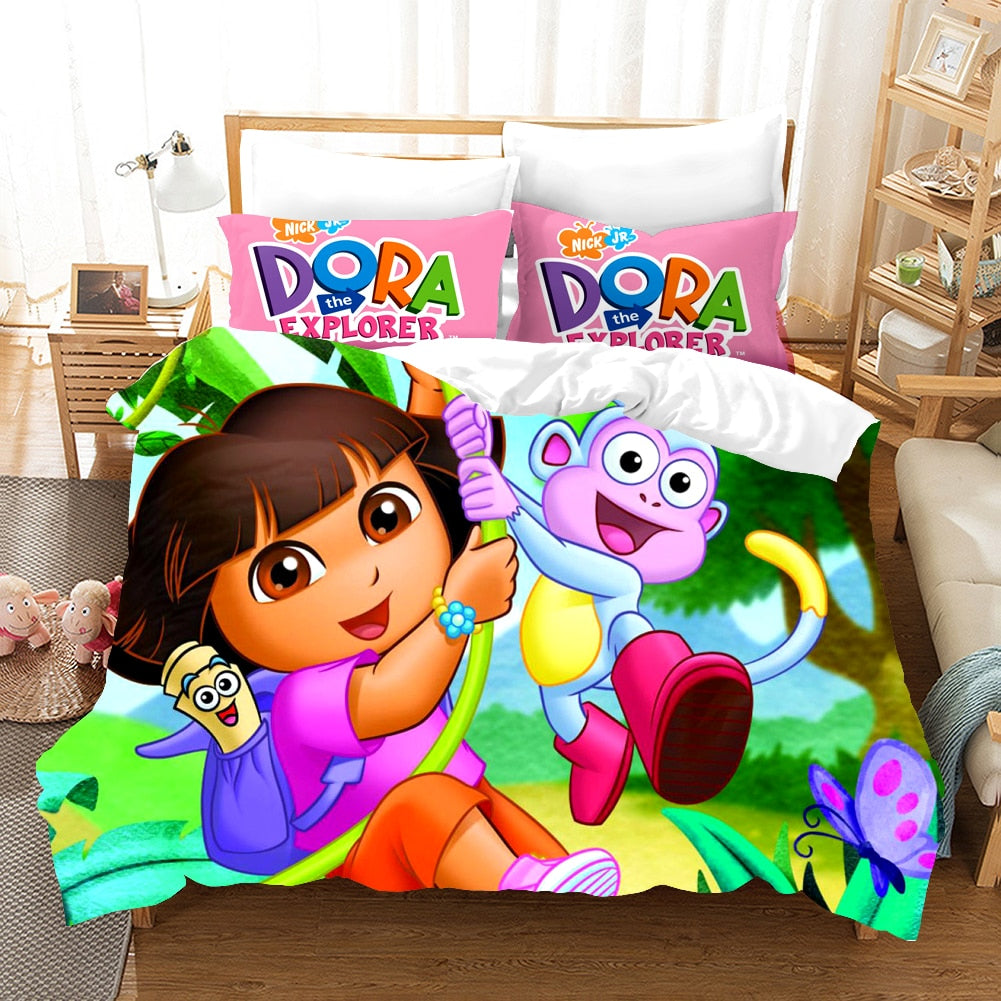 Dora The Explorer En Babouche Dekbedovertrek