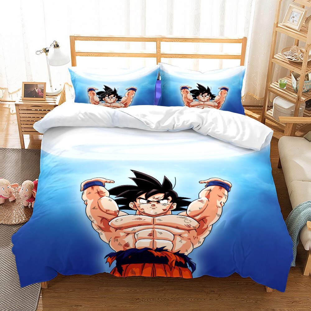 Dekbedovertrek Dragon Ball Blue San Goku