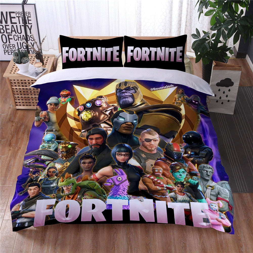 Fortnite En Thanos Dekbedovertrek