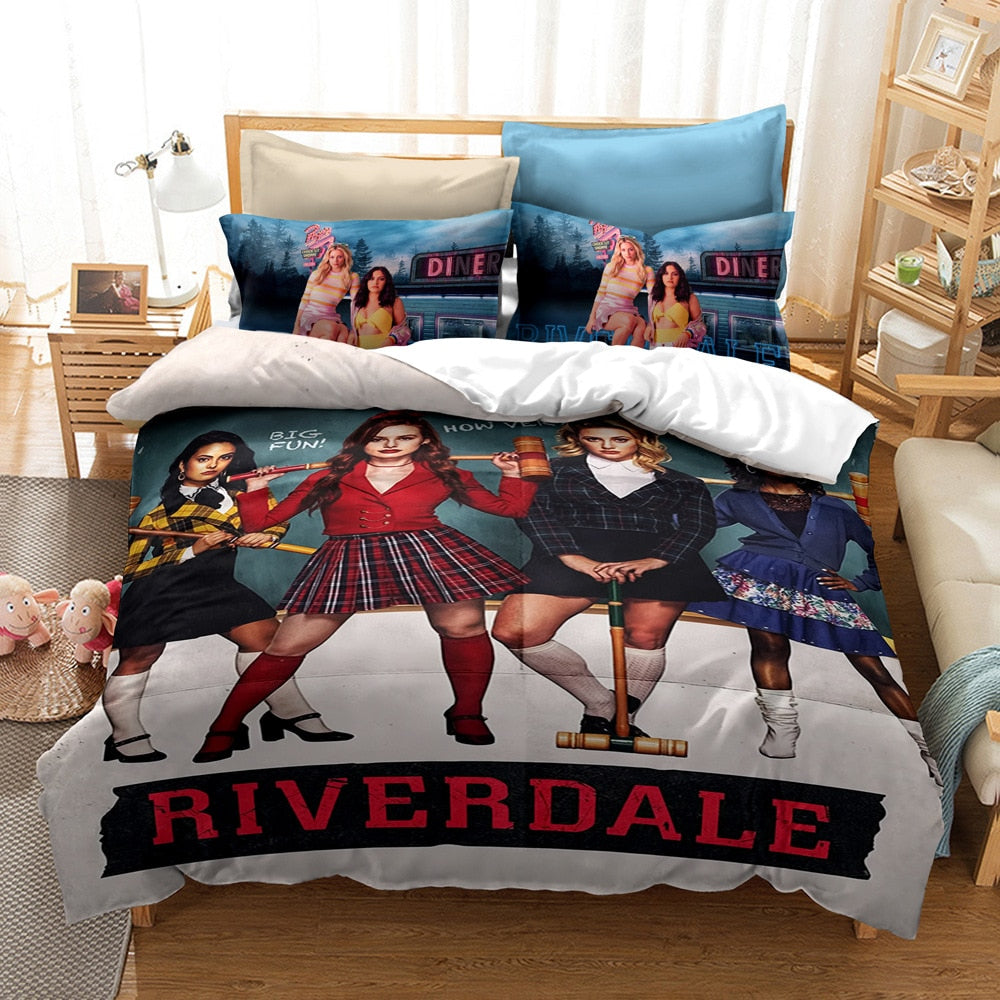 Riverdale Meisjes Dekbedovertrek