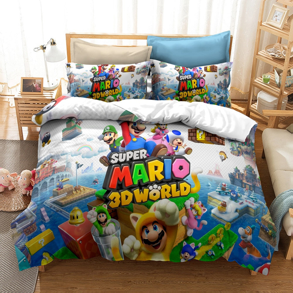 Super Mario 3D World Dekbedovertrek