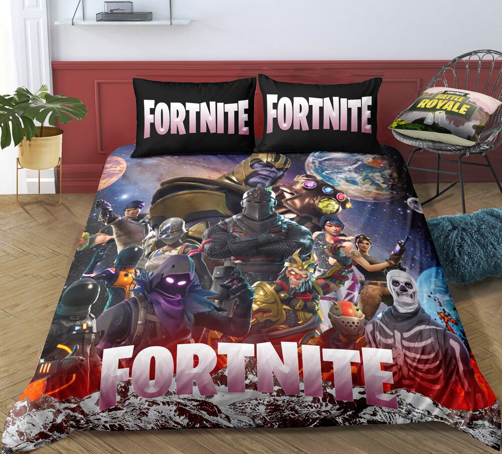 Super Thanos Fortnite Dekbedovertrek