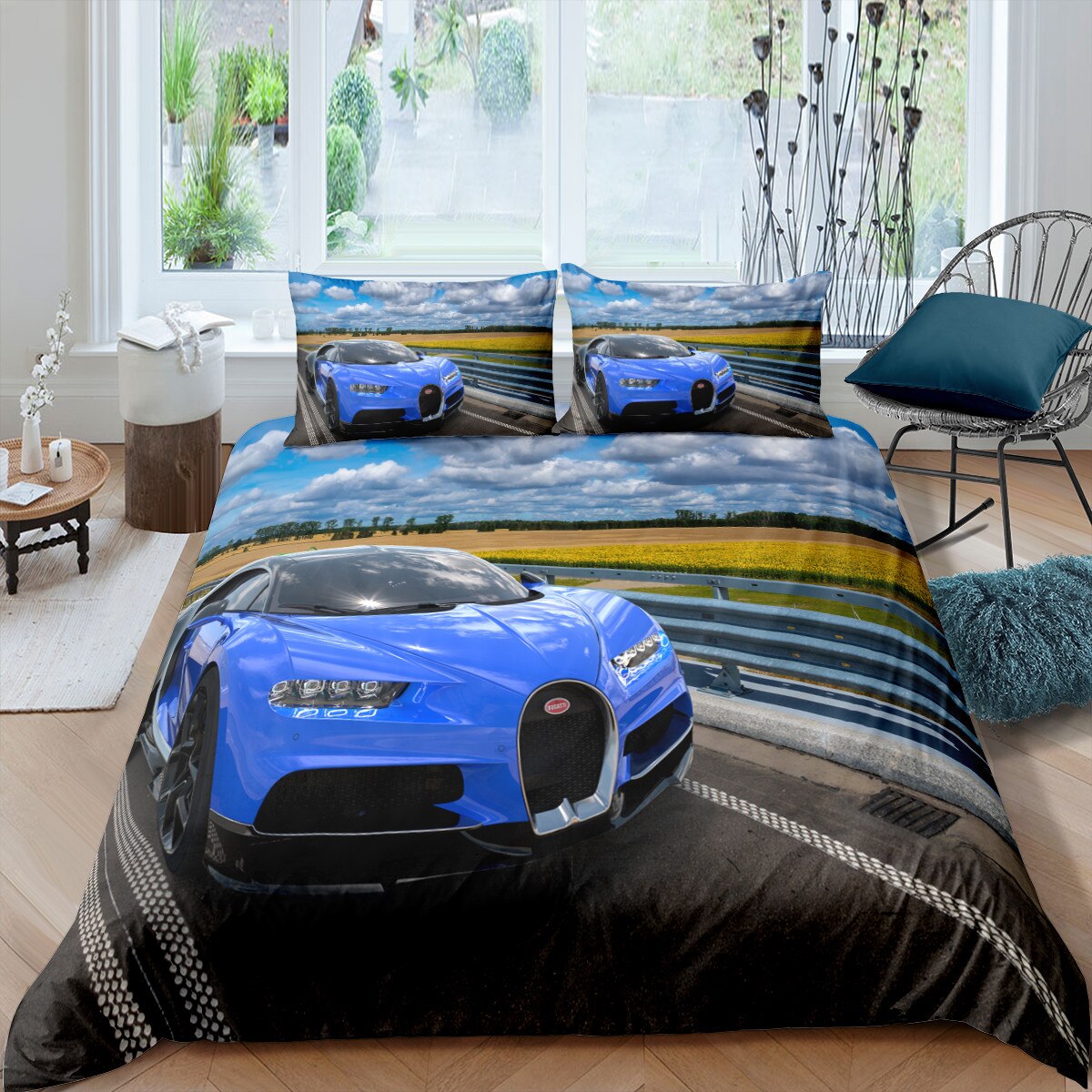 Bugatti Chiron Auto Dekbedovertrek