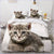 Realistisch Kitten Dekbedovertrek