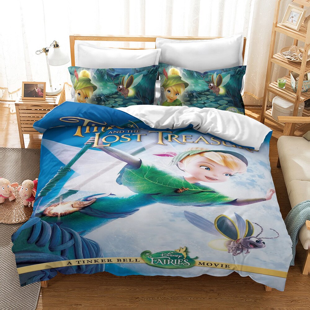 Tinker Bell En De Verloren Schat Dekbedovertrek