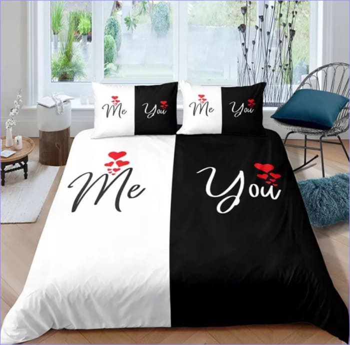 Me & You Paar Dekbedovertrek