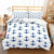 Wit En Blauw Sailor Child Dekbedovertrek