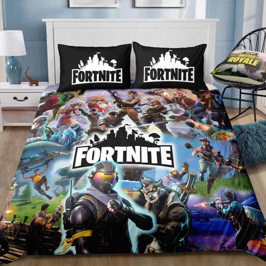 Fortnite Katoenen Dekbedovertrek