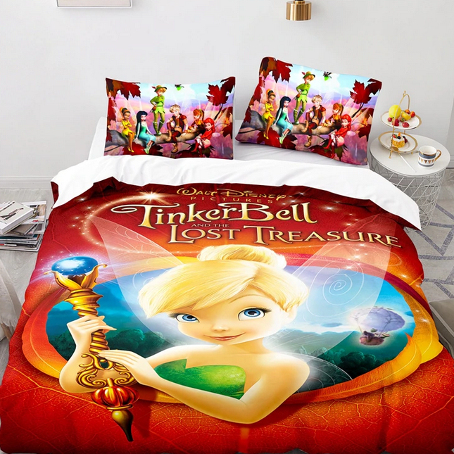 Dekbedovertrek Tinker Bell Rood