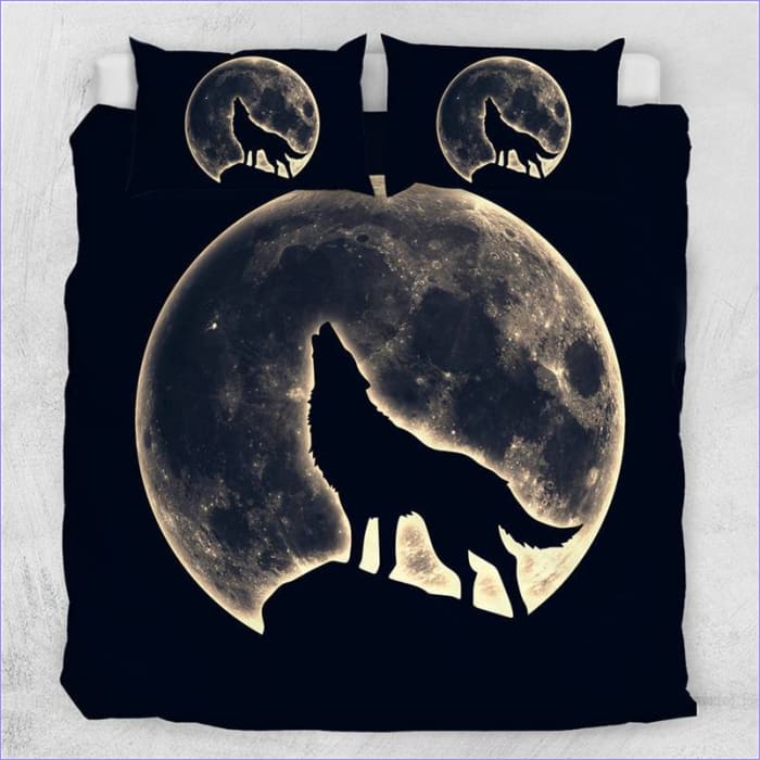 Weerwolf En Maan Dekbedovertrek
