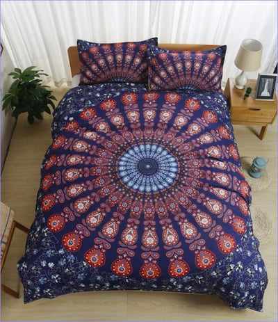 Kleurrijk Mandala Dekbedovertrek