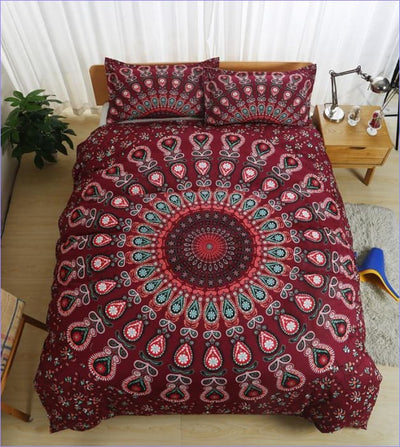 Kleurrijk Mandala Dekbedovertrek