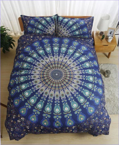 Kleurrijk Mandala Dekbedovertrek