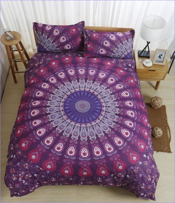 Kleurrijk Mandala Dekbedovertrek
