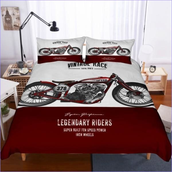 Legend Motorfiets Dekbedovertrek